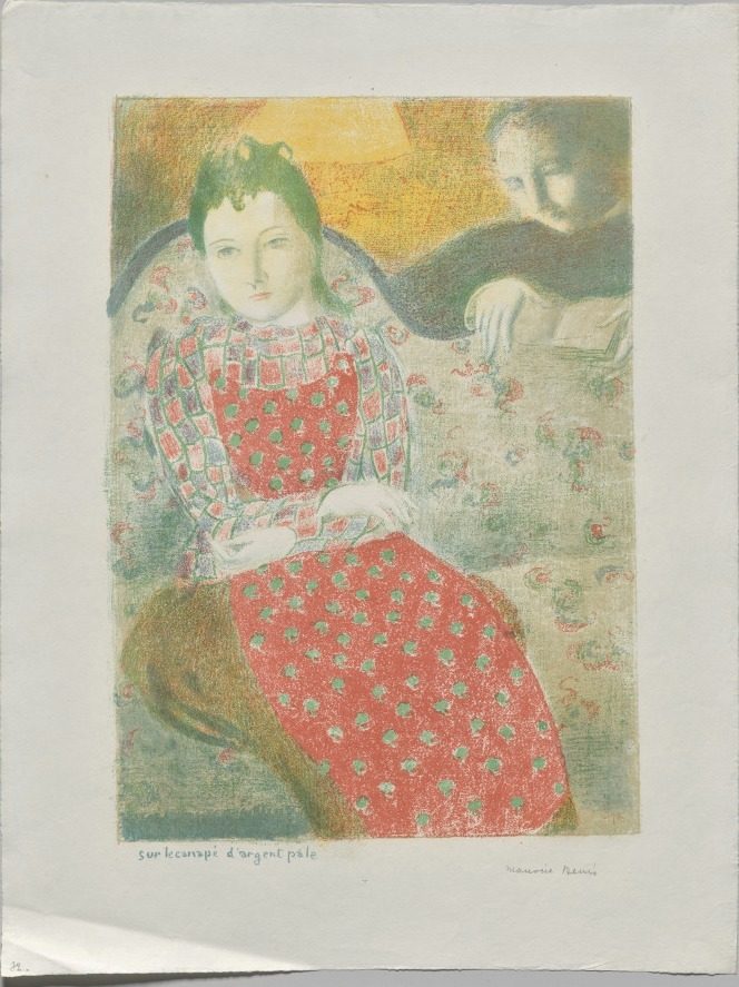 On the Pale Silver Sofa by Maurice Denis (French, 1870–1943)