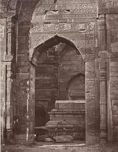 Tomb of Altamsh, Delhi by Louis-Théophile Marie Rousselet (French, 1845–1929)