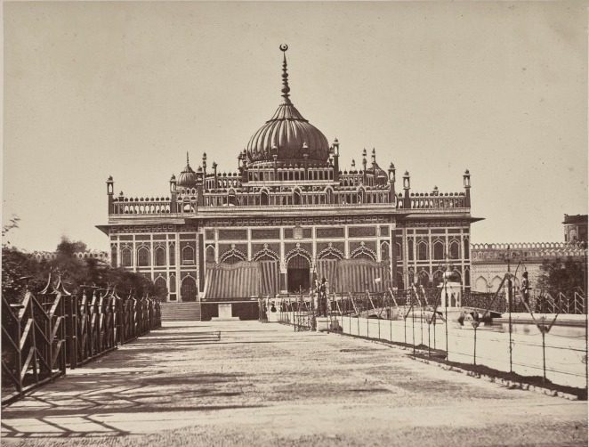 The Hoosseinabad Imambara, Lucknow by Louis-Théophile Marie Rousselet (French, 1845–1929)