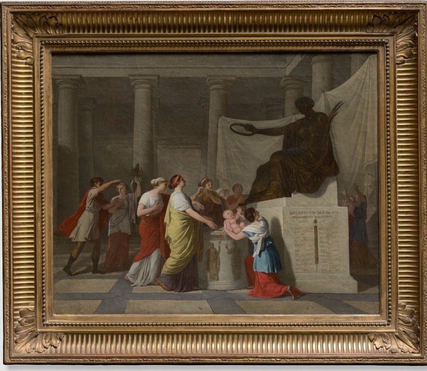 Le Dévouement des Citoyennes de Paris (The Dedication of the Citizens of Paris) by Joseph-Benoît Suvée (French, 1743–1807)