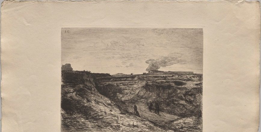 Quarries Near Montmartre by Nicolas-François Chifflart (French, 1825–1901)