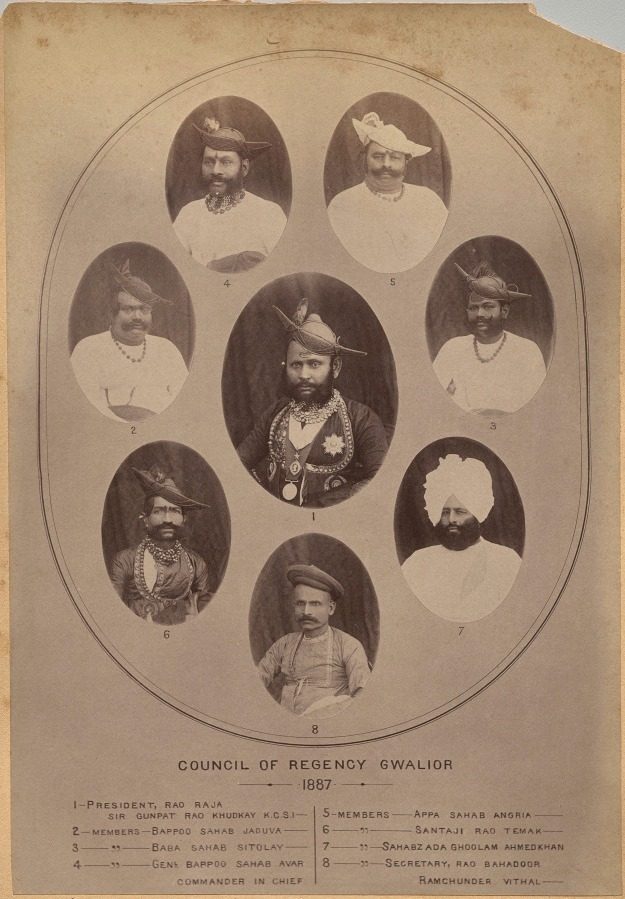 Council of Regency, Gwalior by Raja Deen Dayal (Indian, 1844–1905)