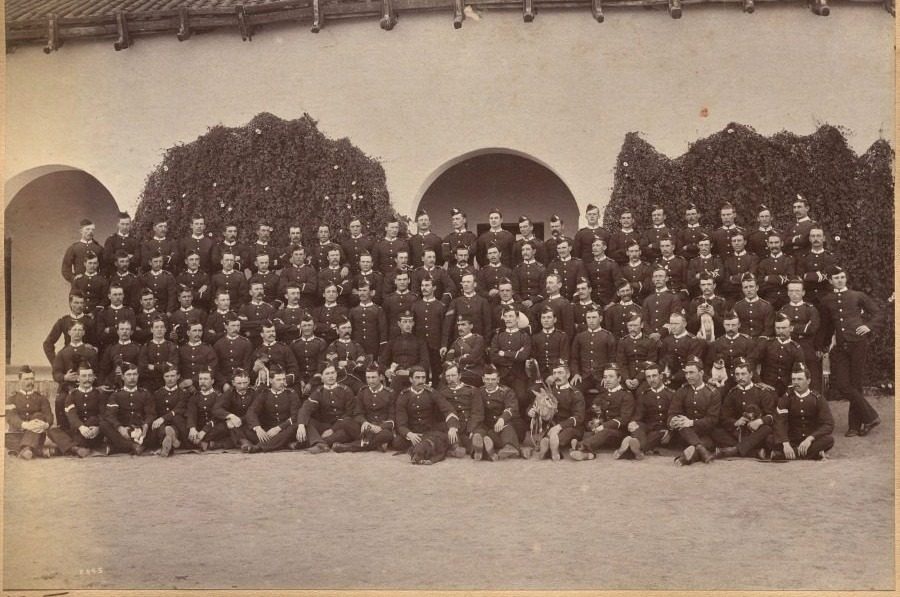 B. c/o Devonshire Regiment, Jhansi (recto) by Raja Deen Dayal (Indian, 1844–1905)