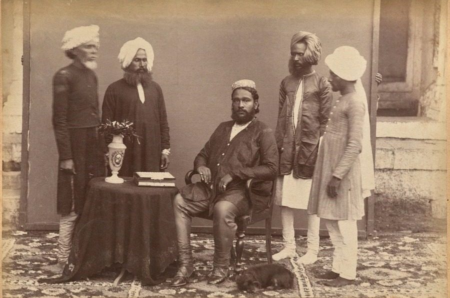 Ramkishore Singh, Rewa (recto, top) by Raja Deen Dayal (Indian, 1844–1905)