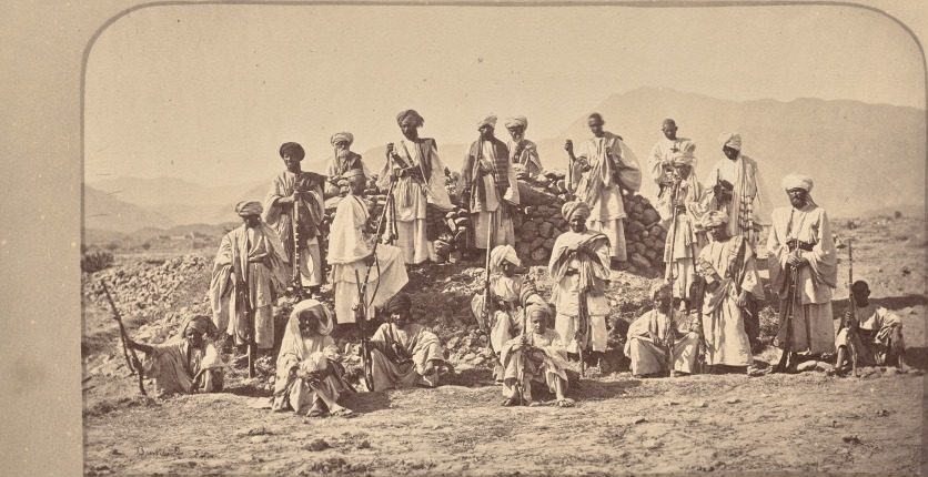 Afridi Picket near Jumrood by John Burke (Irish, 1845–1915)