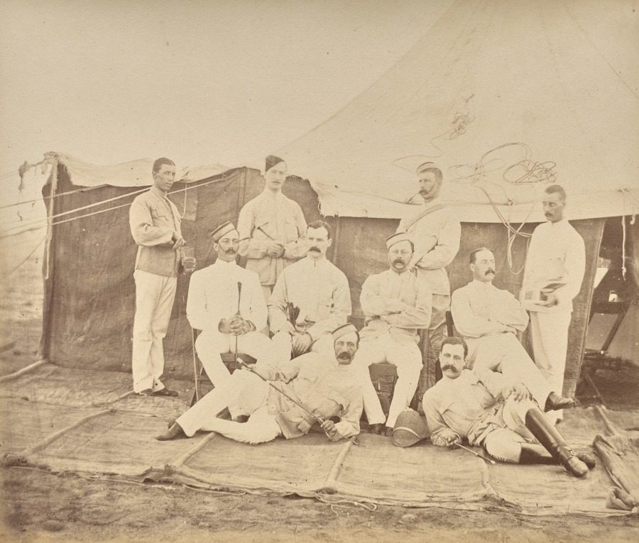 Untitled (Group of Men) by John Burke (Irish, 1845–1915)