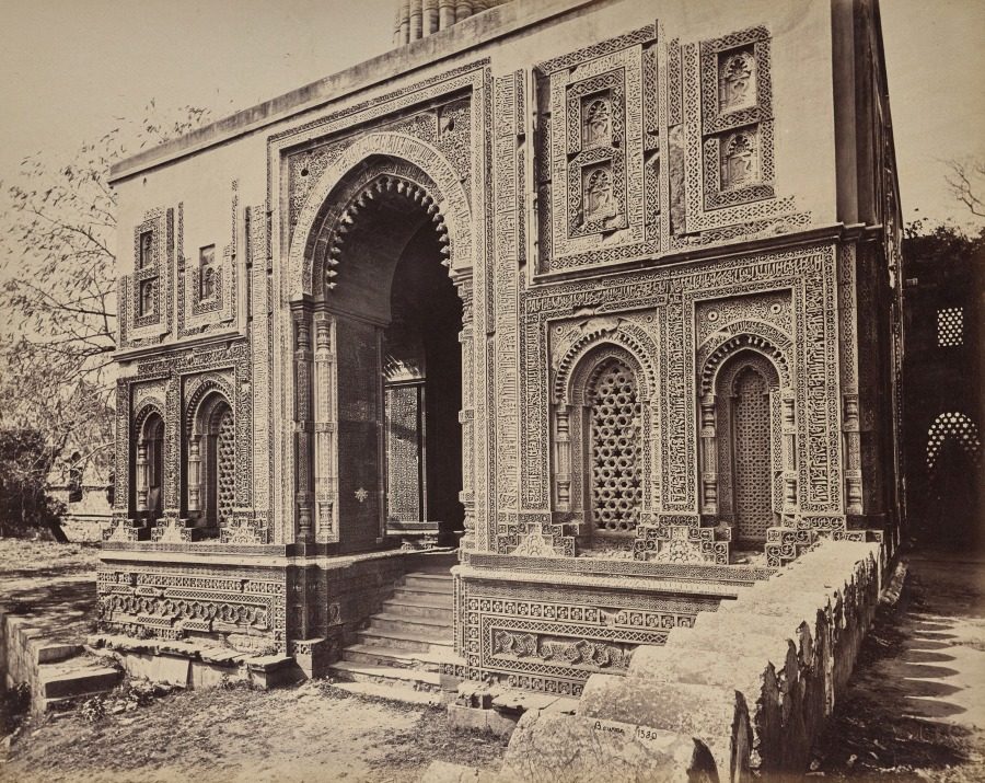 Delhi. Gateway of Allahood Deen's Palace, Old Delhi by Samuel Bourne (British, 1834–1912)