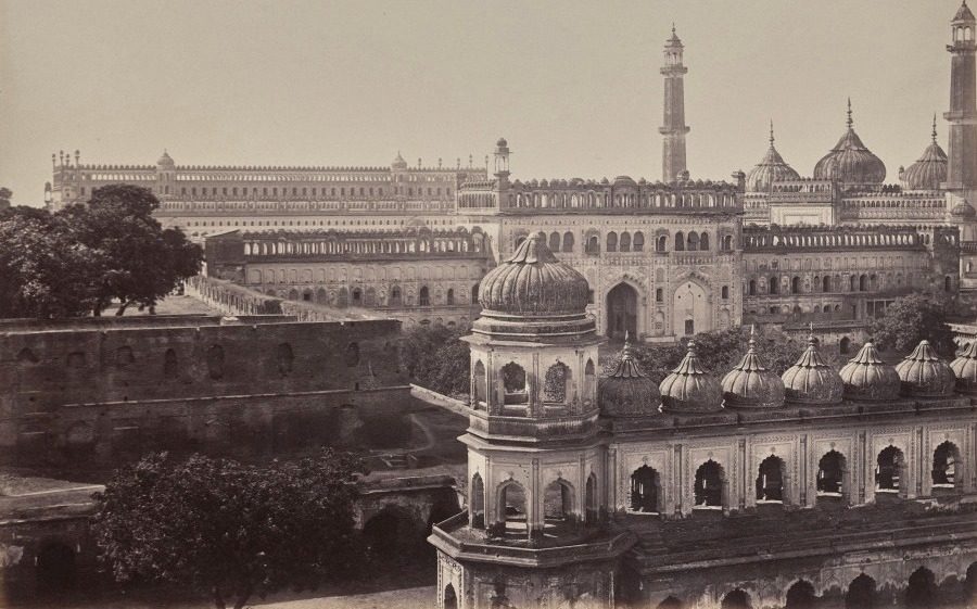 Lucknow. The Great Emambara and Mosque by Samuel Bourne (British, 1834–1912)
