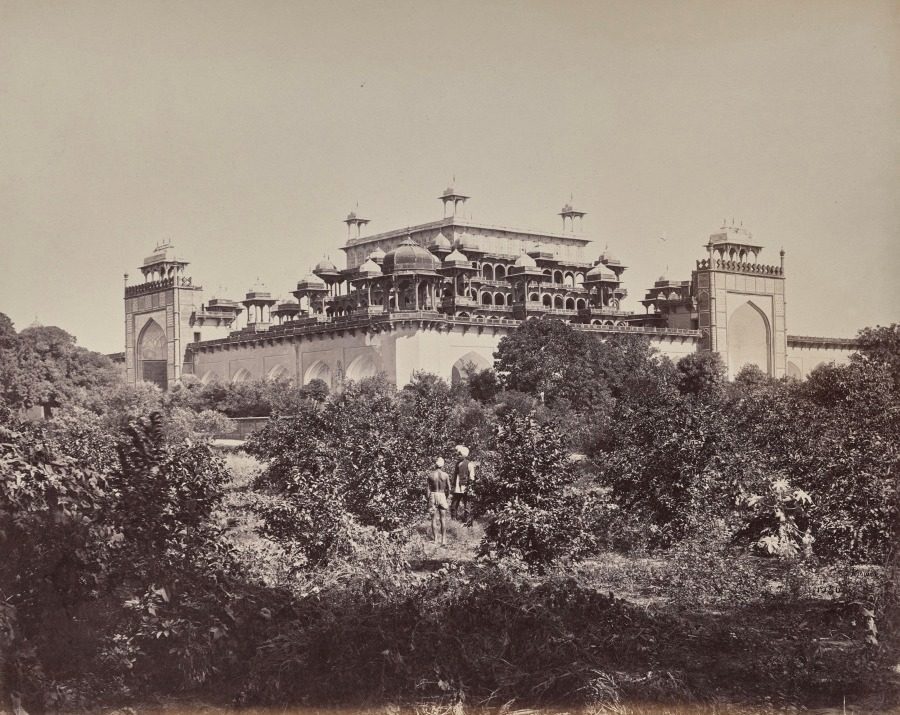 Secundra Near Agra. The Mausoleum of the Emperor Akbar by Samuel Bourne (British, 1834–1912)