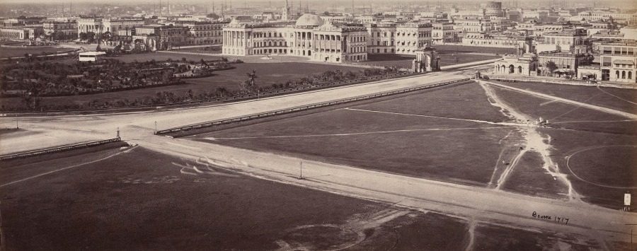 Calcutta. General View. Government House in the Foreground by Samuel Bourne (British, 1834–1912)