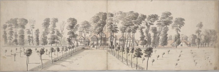 The Manor House, Cresswells by Hendrick Danckerts (Dutch, 1625–1680)