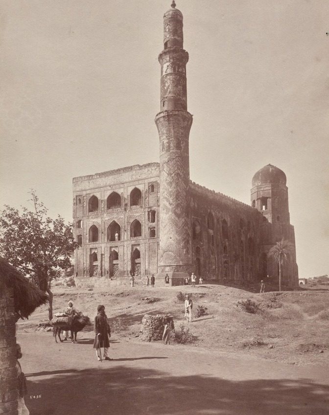 Mahmud Gawan Madrasa, Bidar by Raja Deen Dayal (Indian, 1844–1905)