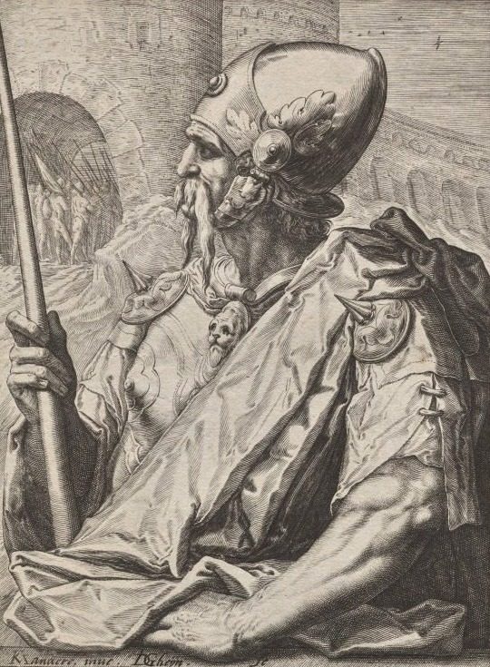 Plate 8: Gad by Jacob de Gheyn II (Netherlandish, 1565–1629)