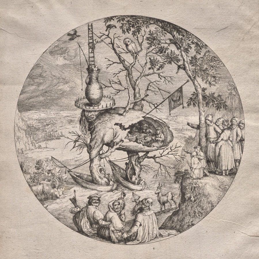 The Tree Man by Hieronymous Bosch (Netherlandish, c. 1450–1516)