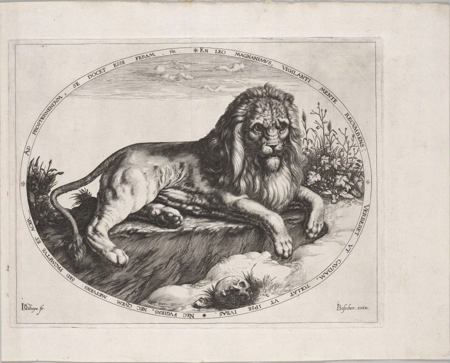 The Great Lion by Jacob de Gheyn II (Netherlandish, 1565–1629)