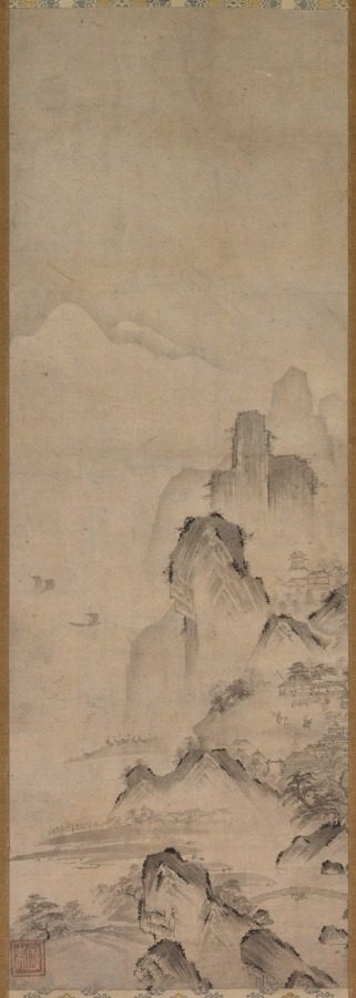 Landscape by Narihide (Japanese, active 1500s)