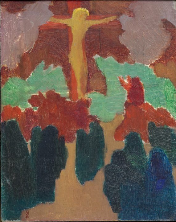 The Orange Christ by Maurice Denis (French, 1870–1943)