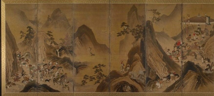 Tartars Hunting in a Mountain Landscape