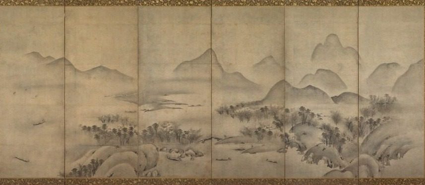 Moonlit Landscape (one of a pair)