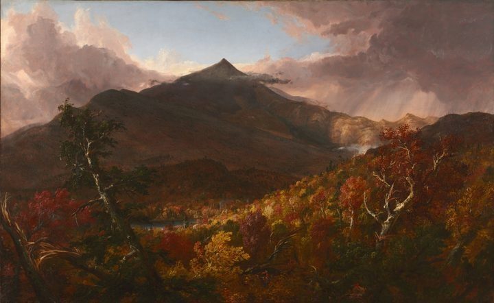 View of Schroon Mountain, Essex County, New York, After a Storm by Thomas Cole (American, born England,1801–1848)