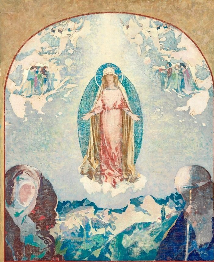 Rosa Mystica by Augustus Vincent Tack (American, 1870–1949)