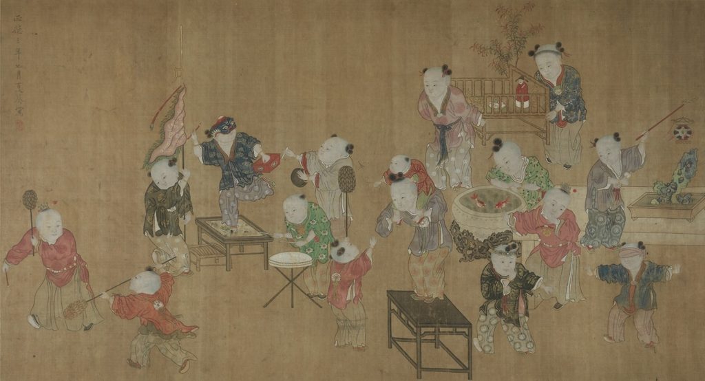 Children at Play by Xia Kui (Chinese, active c. 1405–1445)