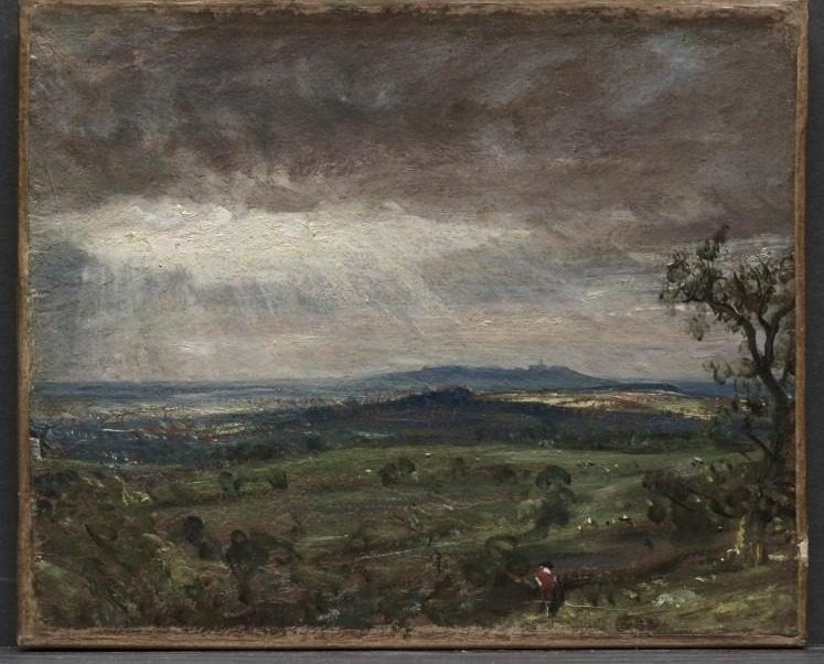 Hampstead Heath, Looking Toward Harrow by John Constable (British, 1776–1837)