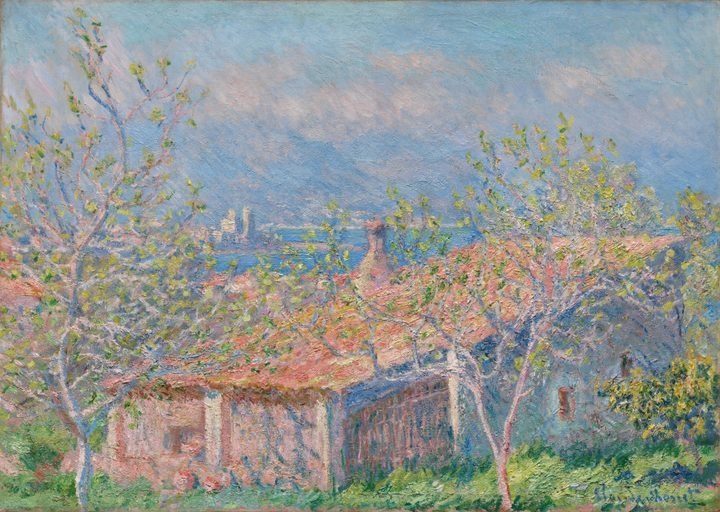 Gardener's House at Antibes by Claude Monet (French, 1840–1926)