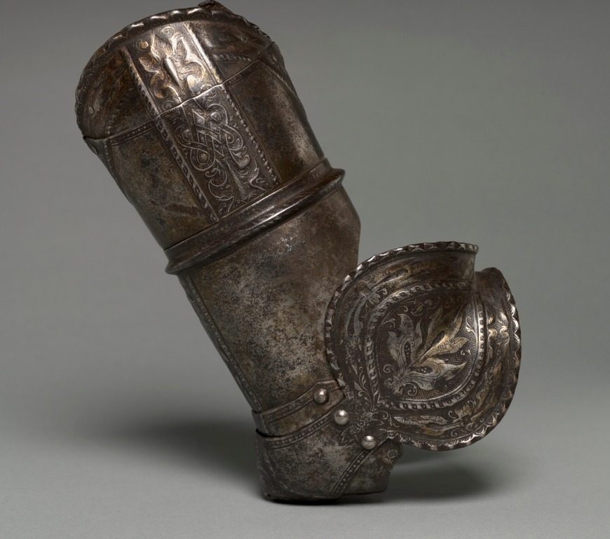 Right Arm Elements from a Boy's Armor (Rerebrace with Couter)