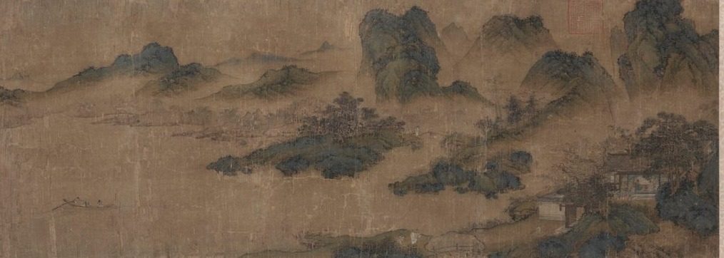 Visiting an Old Friend in the Spring Mountains by Sheng Mou (Tzu-chao) (Chinese, active c. 1330–1369)