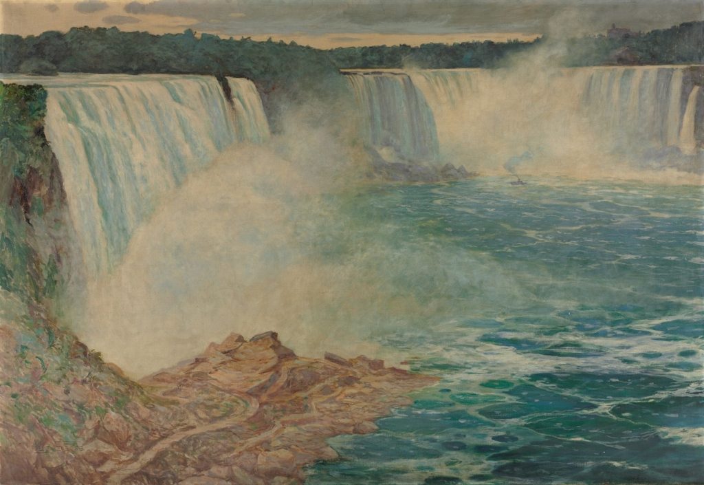 Niagara Falls by Augustin Satra (American, 1877–1909)