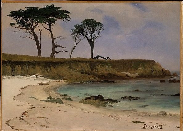 Sea Cove by Albert Bierstadt