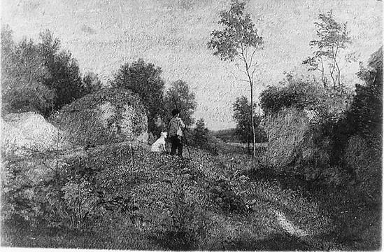 Landscape by William Morris Hunt