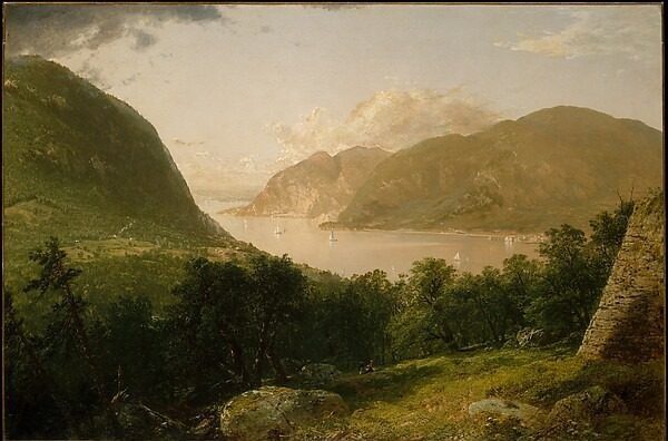 Hudson River Scene by John Frederick Kensett