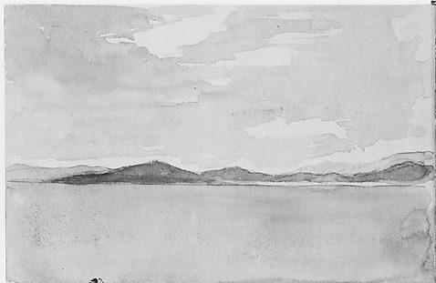 Site of Troy (from Sketchbook) by Mary Newbold Sargent