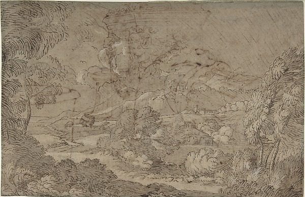 Landscape by Anonymous, French, 17th century