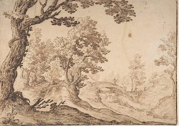Landscape by Ercole Bazicaluva