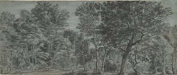 View of a Forest by Joris Abrahamsz. van der Haagen