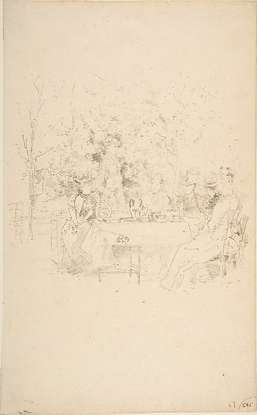 The Garden by James McNeill Whistler