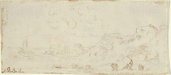 Landscape by Stefano della Bella