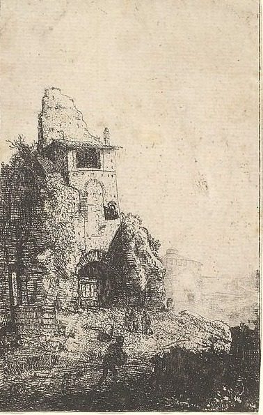 Plate 2: Calidarium at the Baths of Diocletian, from "The Ruins of Rome" by Bartholomeus Breenbergh