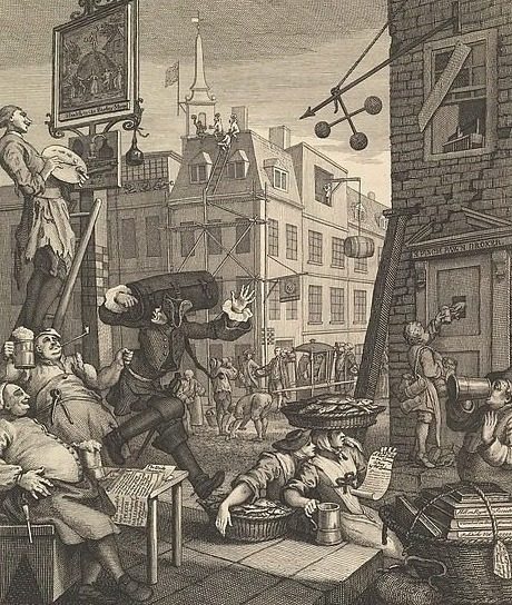 Beer Street by William Hogarth