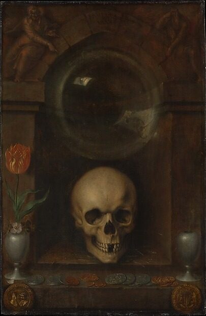 Vanitas Still Life by Jacques de Gheyn II