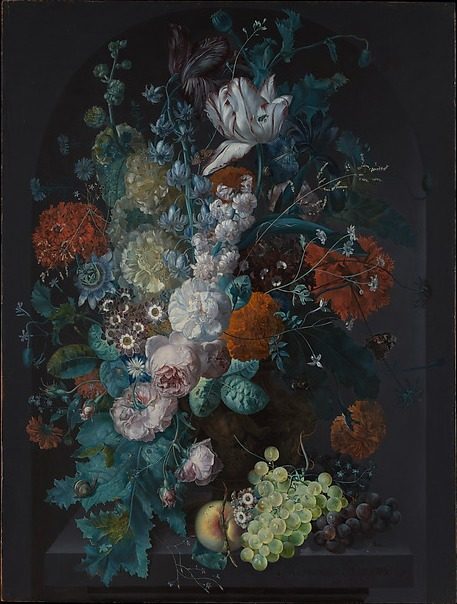 A Vase of Flowers by Margareta Haverman