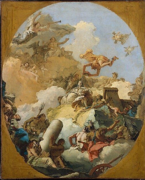 The Apotheosis of the Spanish Monarchy by Giovanni Battista Tiepolo