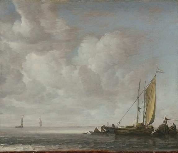 Calm Sea by Simon de Vlieger