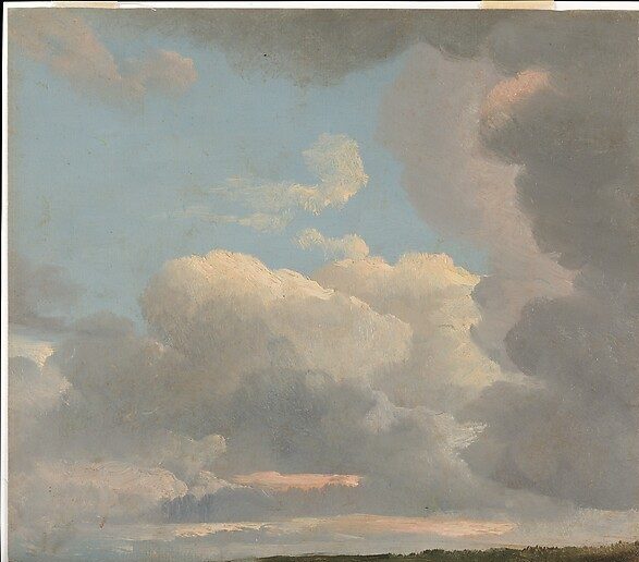 Cloud Study (Early Evening) by Simon Denis