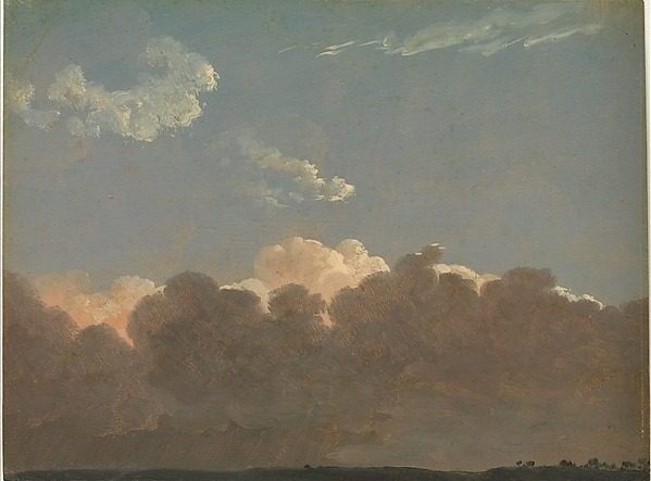 Cloud Study (Distant Storm) by Simon Denis