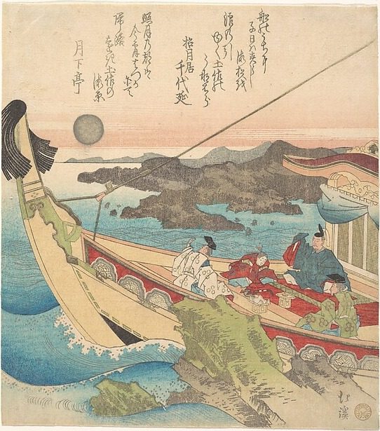 Inland Sea near Tosa by Totoya Hokkei