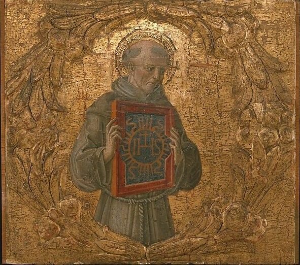 Saint Bernardino by Benvenuto di Giovanni